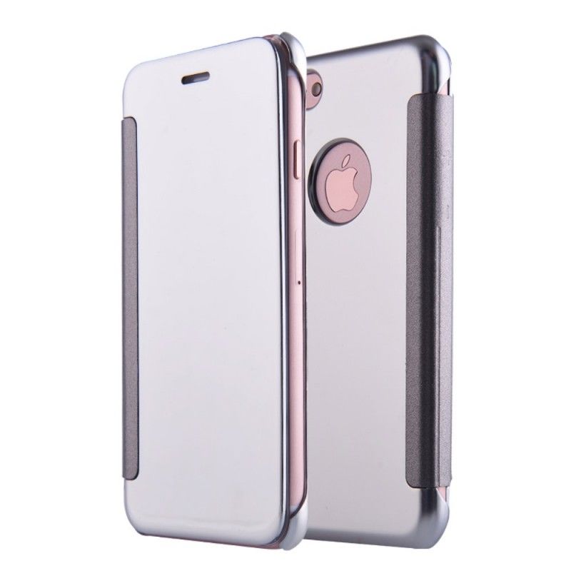 Flip Kotelot iPhone 7 Plus / 8 Plus Kulta Hopea Peili