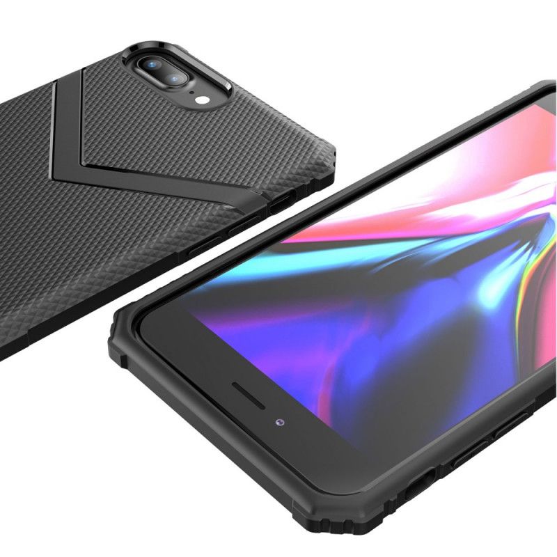 Kuori iPhone 7 Plus / 8 Plus Vihreä Musta Kilpi Suojakuori