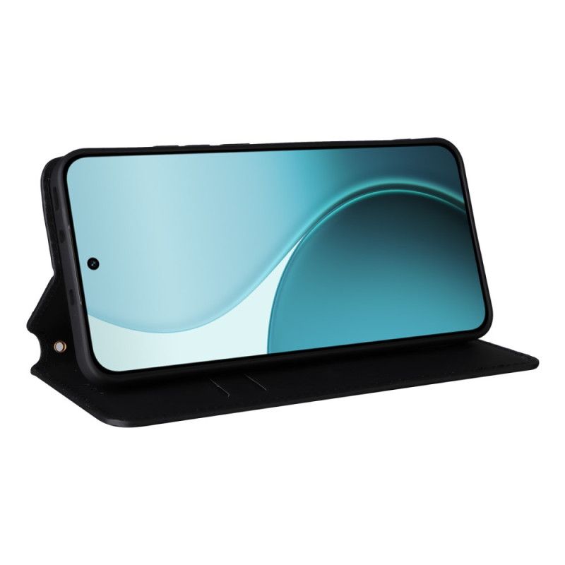 Nahkakotelo Oppo Reno 14 Pro 5g Kiiltävä Timanttikuvio Suojakuori