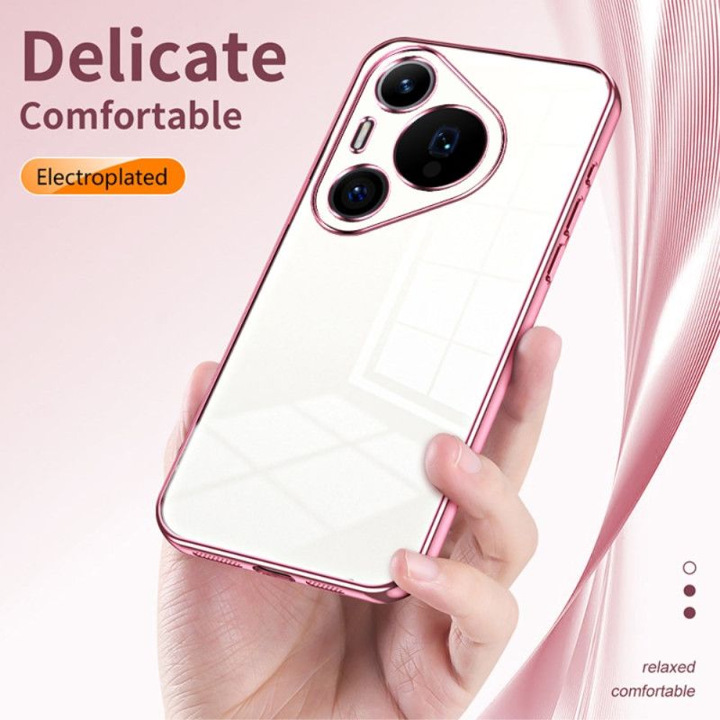 Kuori Huawei Pura 70 Pro Metallistyyliset Reunat Suojakuori