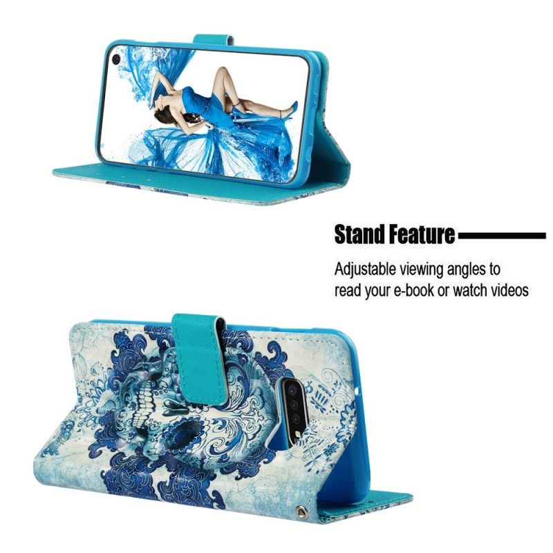 Kotelot Samsung Galaxy S10e Sininen Kallo Suojakuori