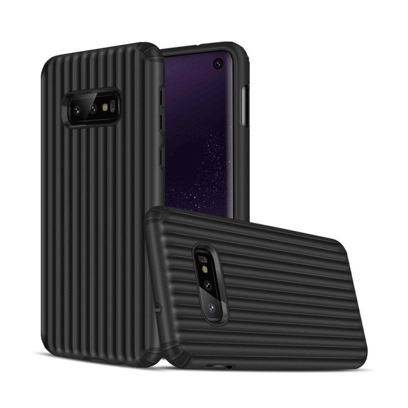 Kuori Samsung Galaxy S10e Hiilikuituinen Matkalaukku