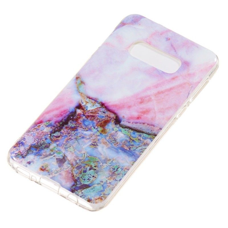 Kuori Samsung Galaxy S10e Monivärinen Marmori Suojakuori