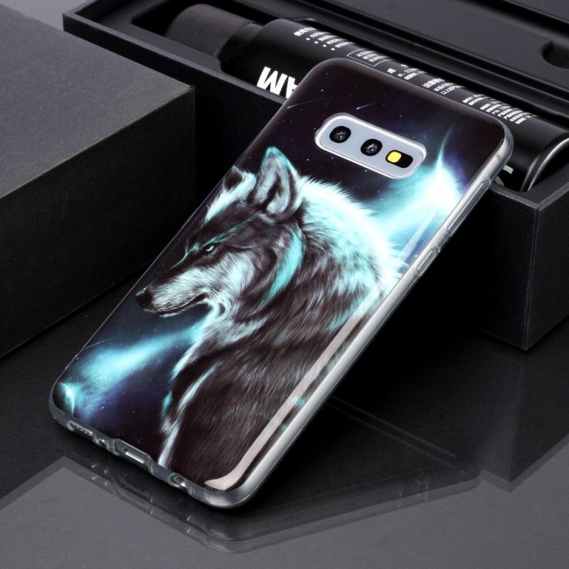 Kuori Samsung Galaxy S10e Punaiset Kissan Silmät Suojakuori