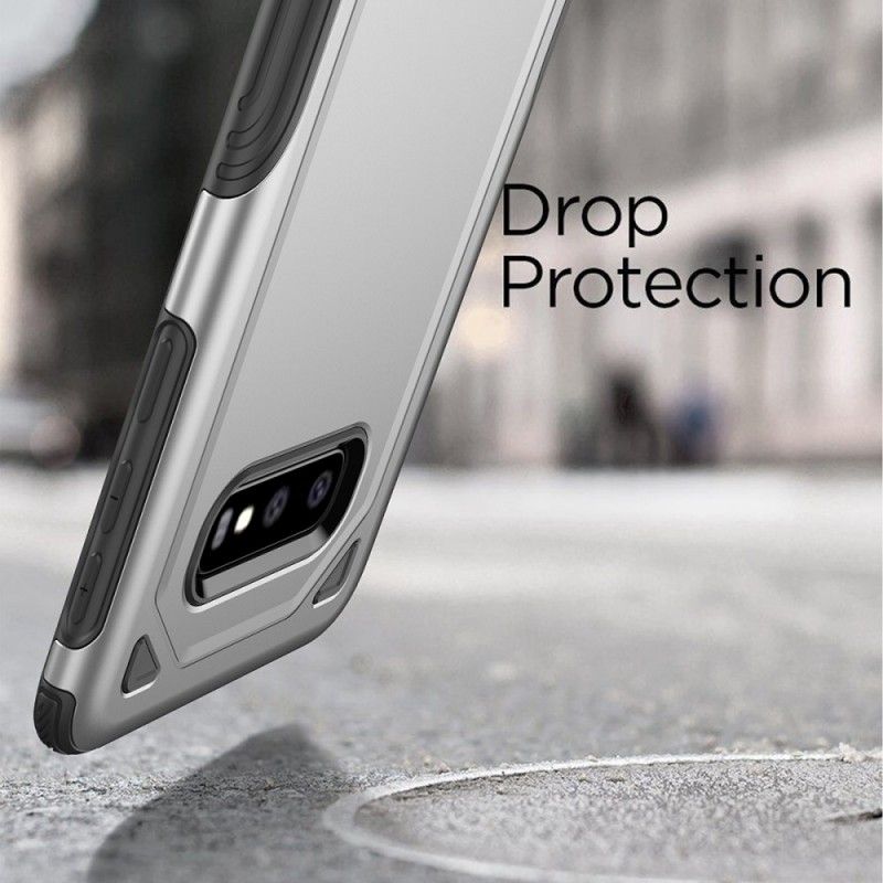 Kuori Samsung Galaxy S10e Ruusukulta Tummansininen Ensiluokkainen Metallitehoste