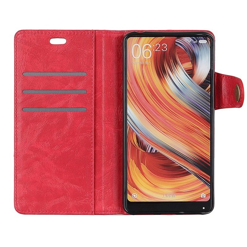 Nahkakotelo Samsung Galaxy S10e Puhelinkuoret Taiteellinen Painike