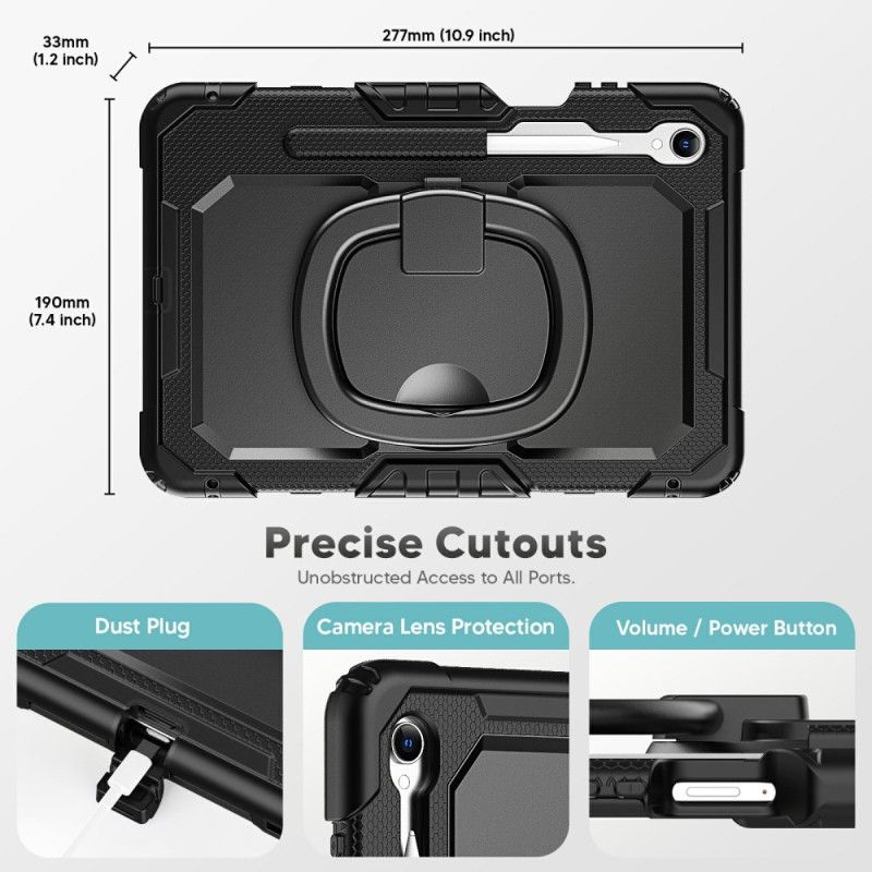 Case Samsung Galaxy Tab S11 Puhelinkuoret Erittäin Kestävä Renkaalla