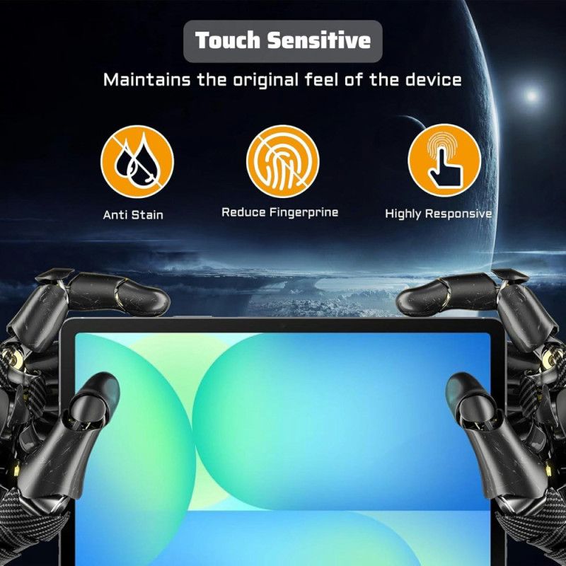 Case Samsung Galaxy Tab S11 Puhelinkuoret Läpinäkyvä Karkaistulla Lasisella Näytönsuojalla