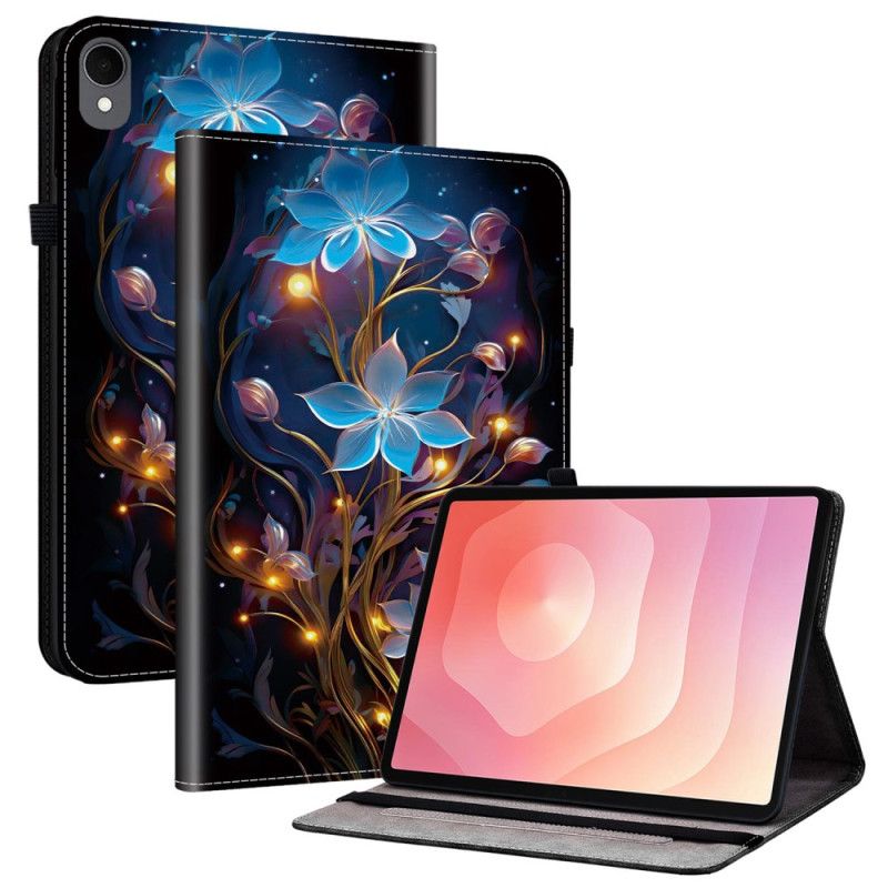 Kotelot Samsung Galaxy Tab S11 Siniset Kukat