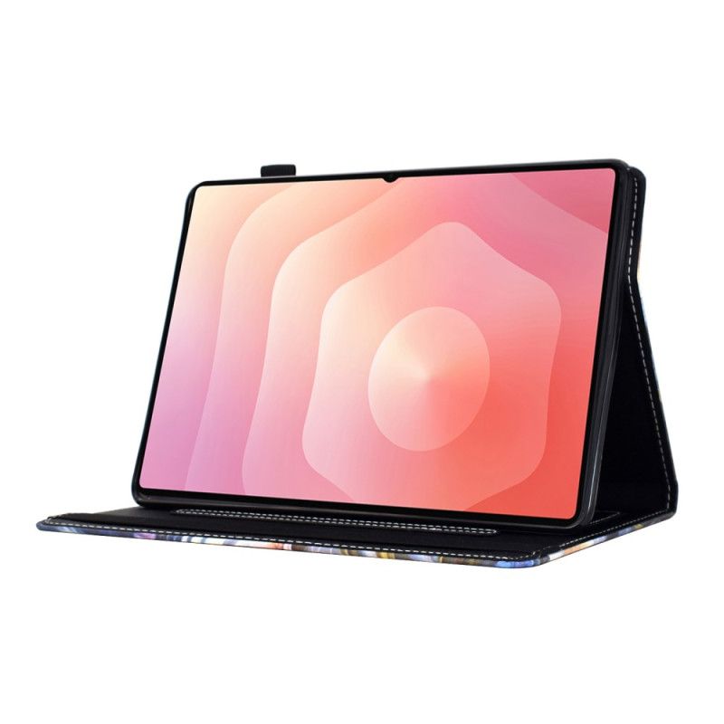 Kotelot Samsung Galaxy Tab S11 Värillisiä Kukkia Ja Perhosia Suojakuori