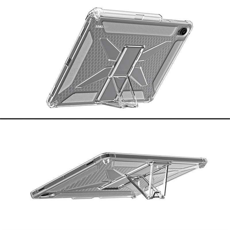 Kuori Samsung Galaxy Tab S11 Läpinäkyvä Jalustalla