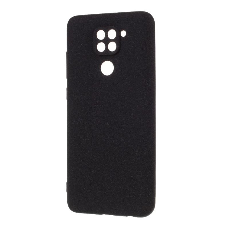 Kuori Xiaomi Redmi Note 9 Harmaa Musta Matta Kimallus Suojakuori