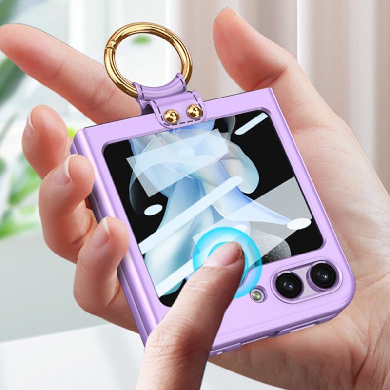 Kuori Samsung Galaxy Z Flip 5 Gkk-renkaalla