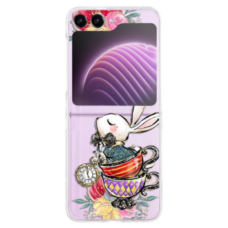 Kuori Samsung Galaxy Z Flip 5 Läpinäkyvä Kani