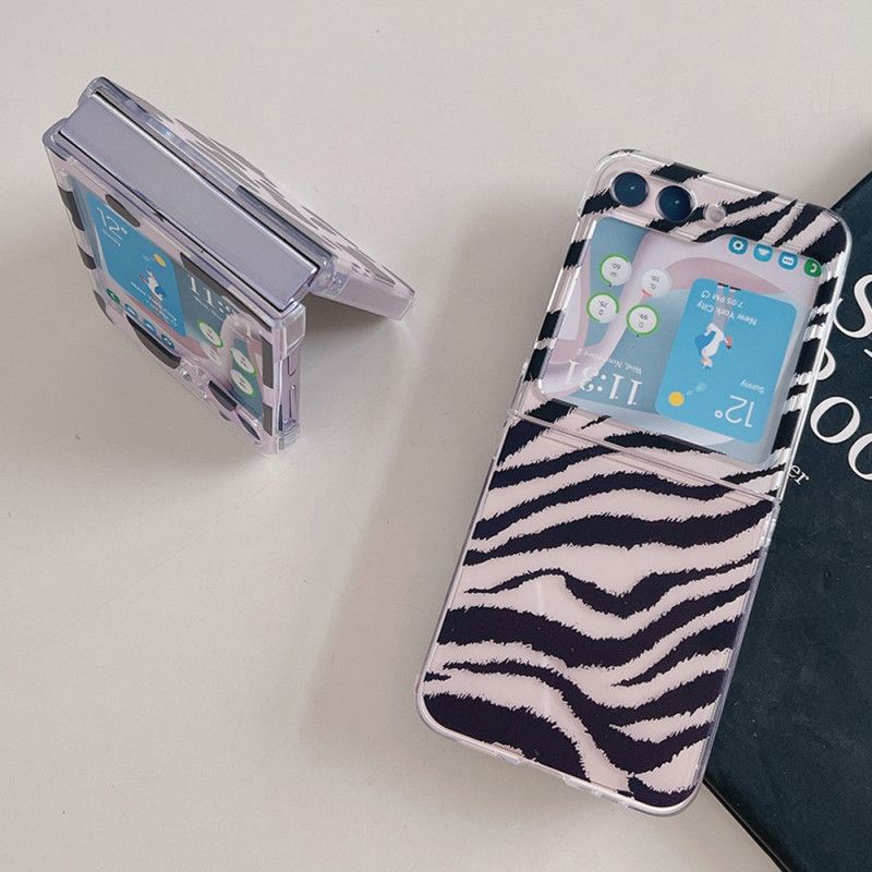 Kuori Samsung Galaxy Z Flip 5 Läpinäkyvät Huomaamattomat Jalanjäljet