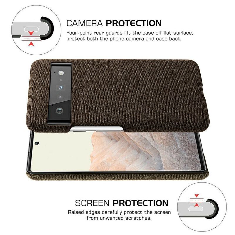 Kuori Google Pixel 6 Pro Ksq Kangas Suojakuori