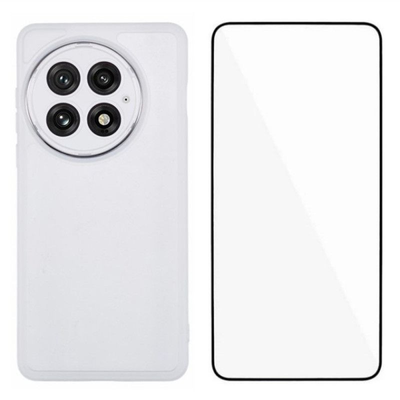 Case Oneplus 13 Puhelinkuoret 2-in-1 Sävytetty Kirkas Näytönsuoja Karkaistulla Lasilla