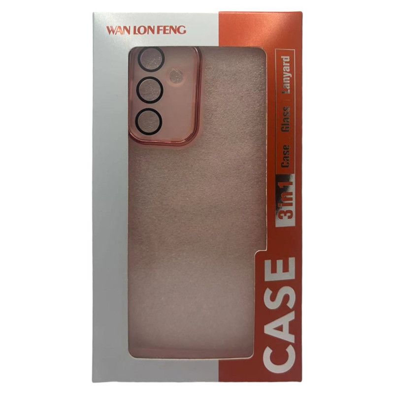 Case Oneplus 13 Puhelinkuoret 2-in-1 Sävytetty Kirkas Näytönsuoja Karkaistulla Lasilla