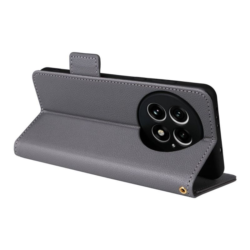 Kuoret Oneplus 13 Teksturoitu Tekonahka Hihnalla