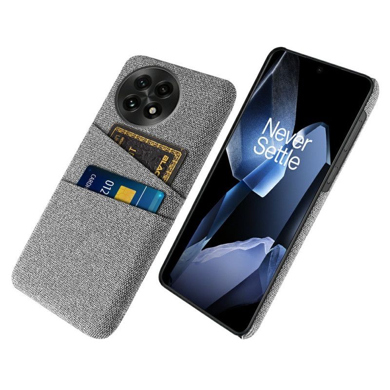 Kuori Oneplus 13 Kangaskuvioinen Korttikotelo