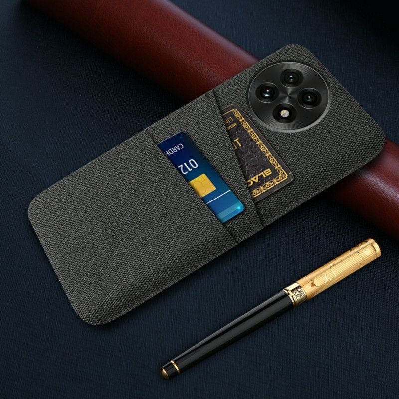 Kuori Oneplus 13 Kangaskuvioinen Korttikotelo