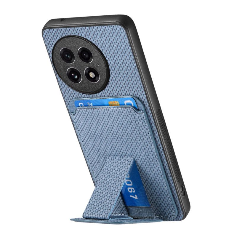 Kuori Oneplus 13 Korttikotelo Ja Kokoontaitettava Teline