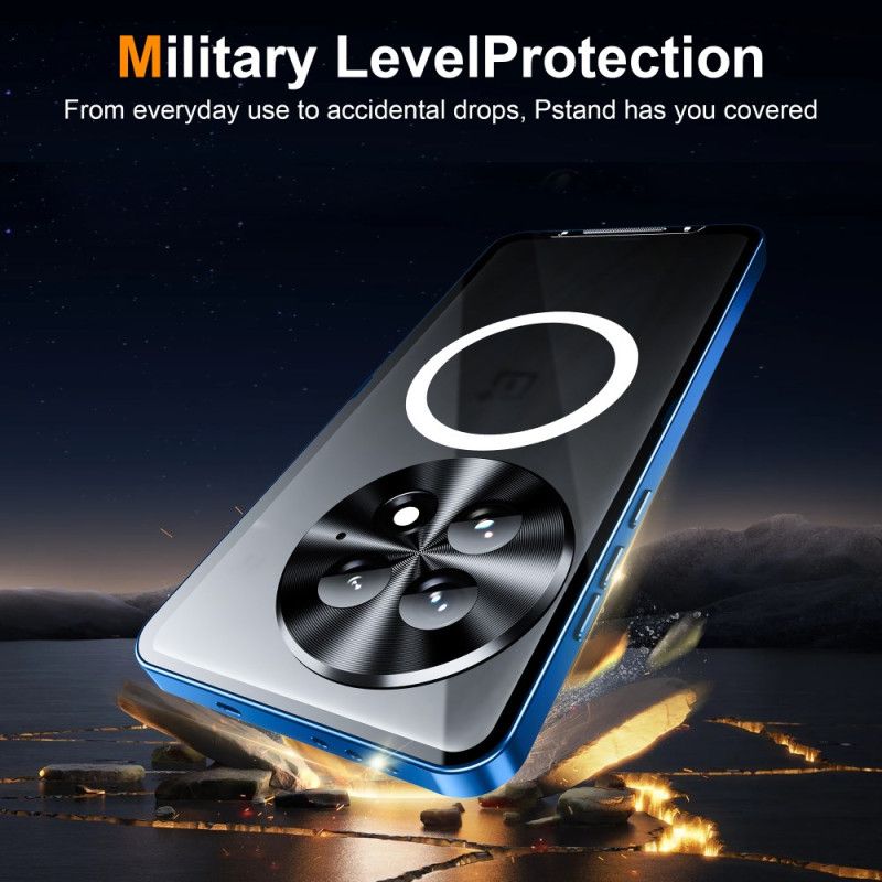 Kuori Oneplus 13 Magsafe-yhteensopiva Metallikehyksen Kanssa Suojakuori