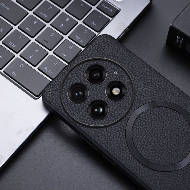 Kuori Oneplus 13 Teksturoitu Keinonahka Yhteensopiva Magsafen Kanssa