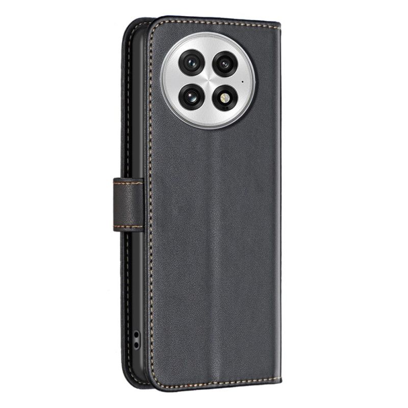 Nahkakotelo Oneplus 13 Klassinen Binfen-väri