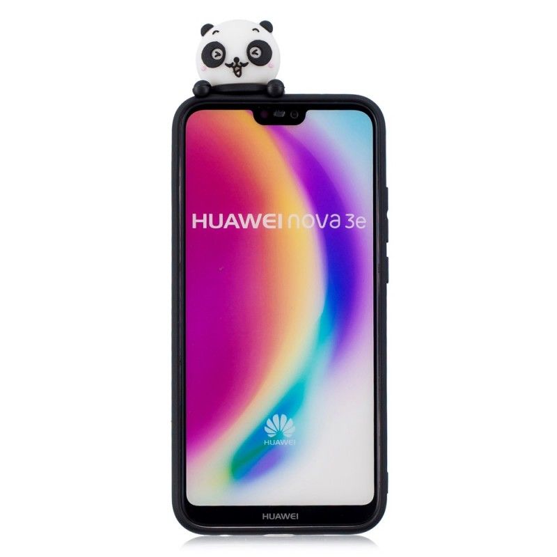Case Kuoret Huawei P20 Lite Puhelinkuoret 3D Kuubapanda