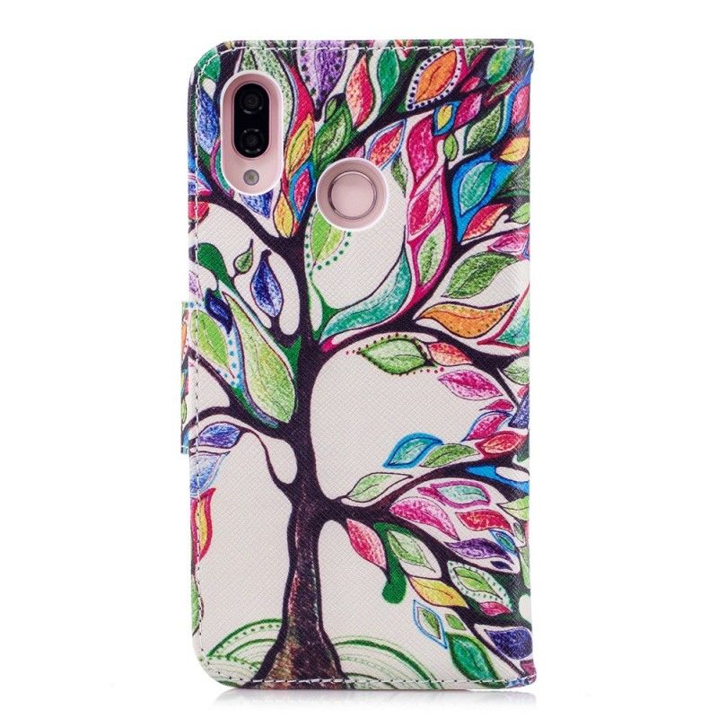 Kotelot Huawei P20 Lite Värillinen Puu