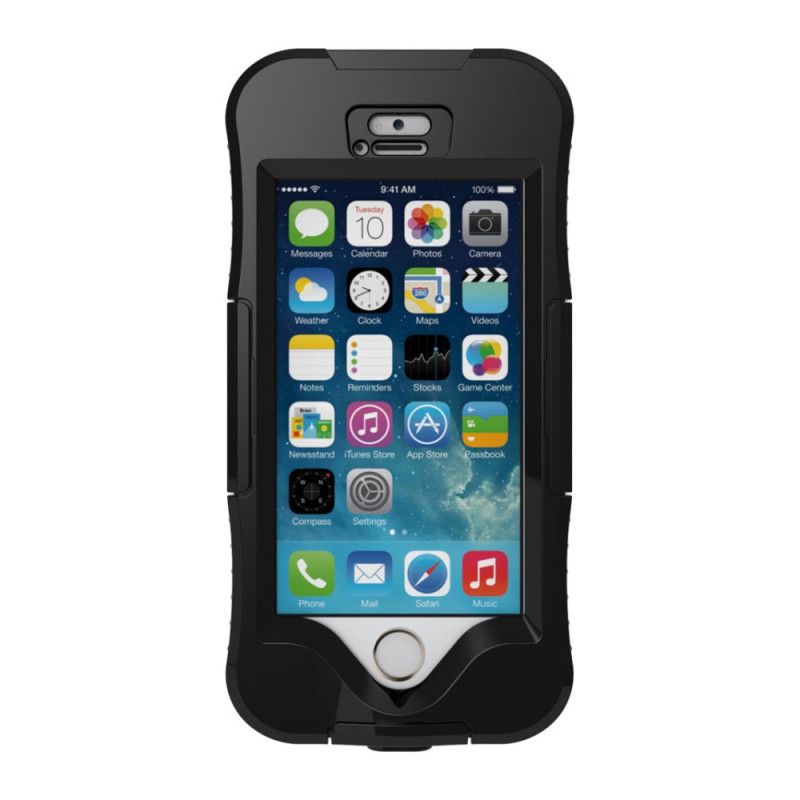 Case Kuoret iPhone 5 / 5S / SE Valkoinen Musta Puhelinkuoret Vedenpitävä 10M