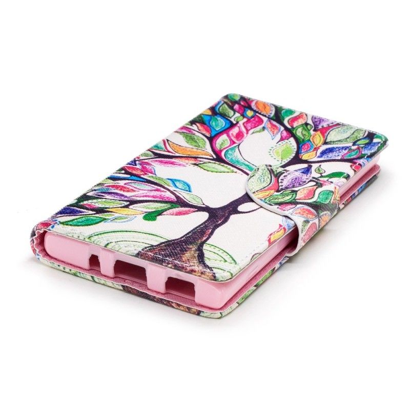 Flip Case Sony Xperia XA2 Värillinen Puu