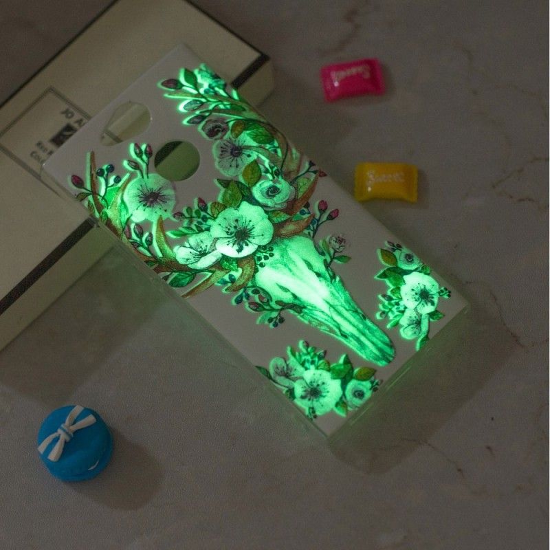 Kuori Sony Xperia XA2 Fluoresoiva Kukallinen Hirvi Suojakuori