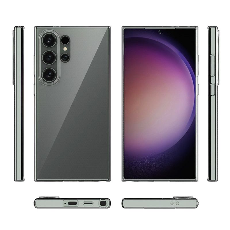 Case Samsung Galaxy S24 Ultra 5g Puhelinkuoret Läpinäkyvä Joustava