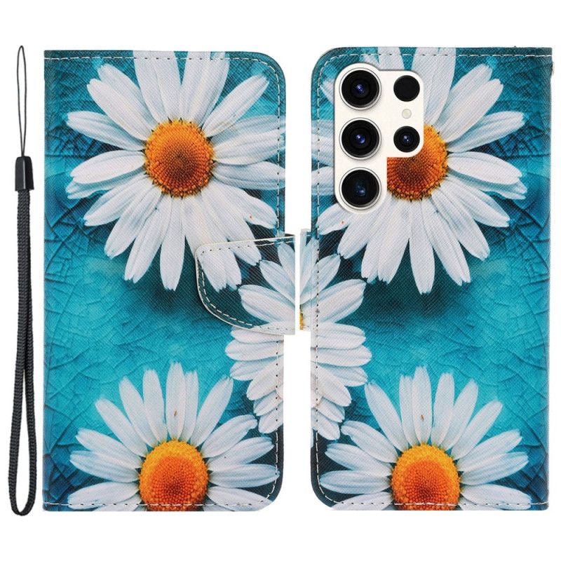 Kotelot Samsung Galaxy S24 Ultra 5g Krysanteemit Suojakuori