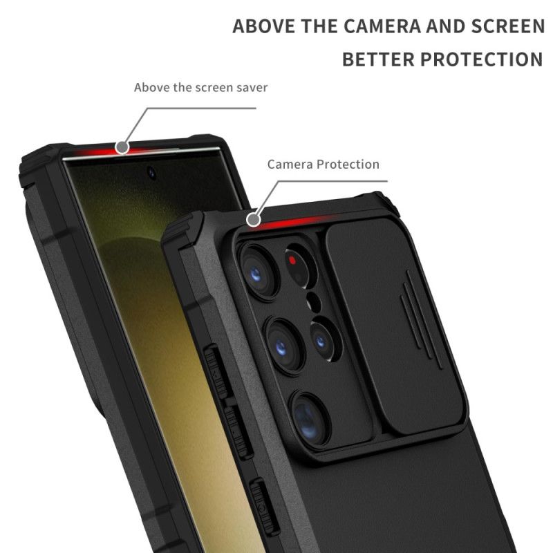 Puhelinkuoret Samsung Galaxy S24 Ultra 5g Tuki- Ja Suojalinssit