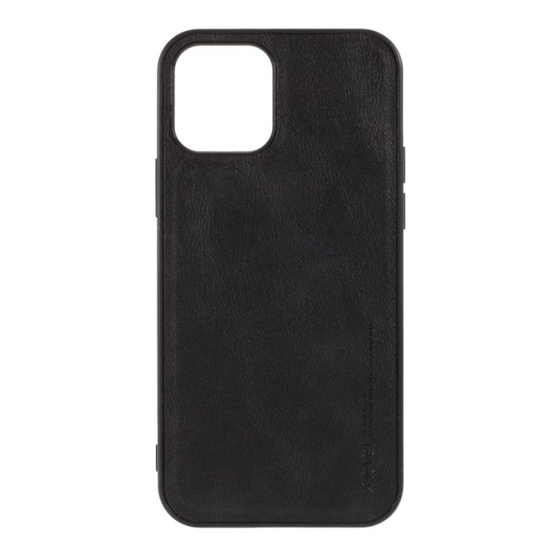 Kuori iPhone 12 Pro Max Harmaa Musta Vintage-Sarjan X-Taso Suojakuori