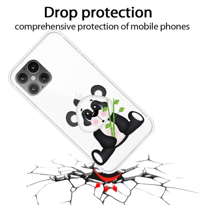 Kuori iPhone 12 Pro Max Läpinäkyvä Surullinen Panda Suojakuori