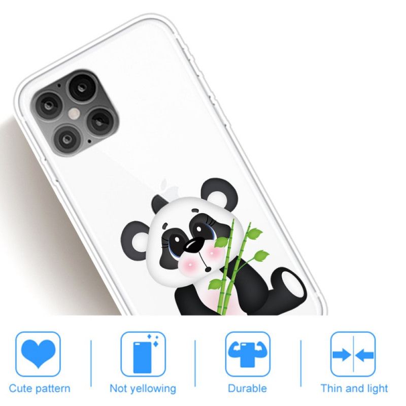 Kuori iPhone 12 Pro Max Läpinäkyvä Surullinen Panda Suojakuori
