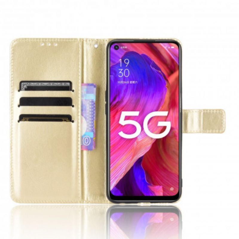 Flip Kotelot Oppo A54 5g / A74 5g Flashy Faux Leather