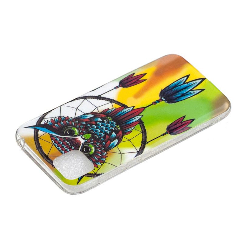 Kuori Huawei Y5p Fluoresoiva Pöllö Unen Sieppari