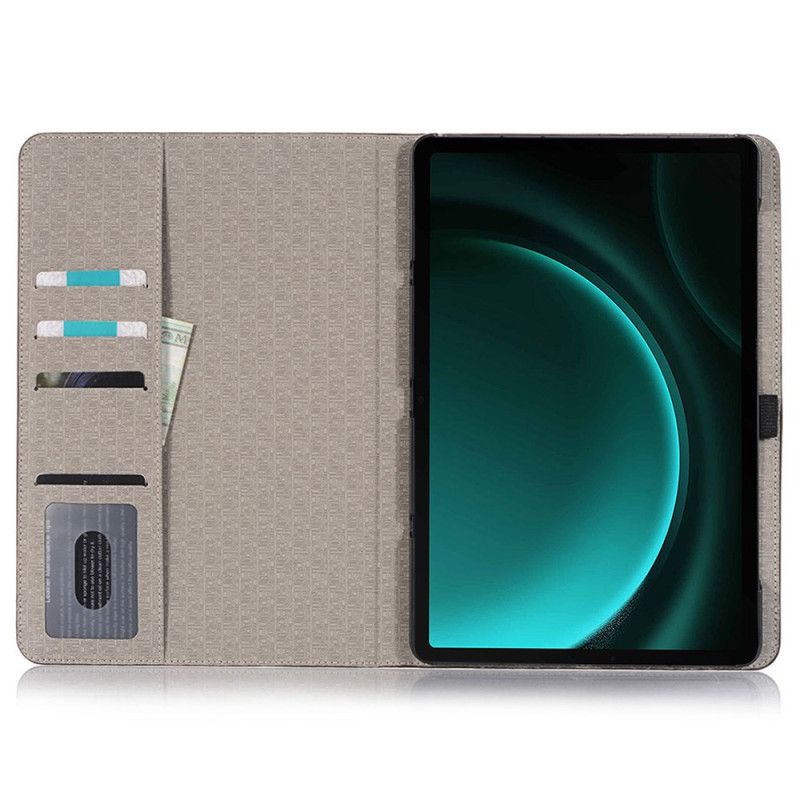 Kotelot Samsung Galaxy Tab S9 Fe Krokotiilityyli Suojakuori