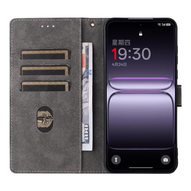 Kotelot Oneplus Nord 5 Mokkanahkaefekti Rfid-suojaus