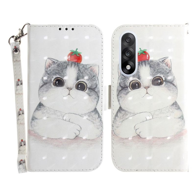 Kotelot Oneplus Nord 5 Söpö Kissan Hihna Suojakuori