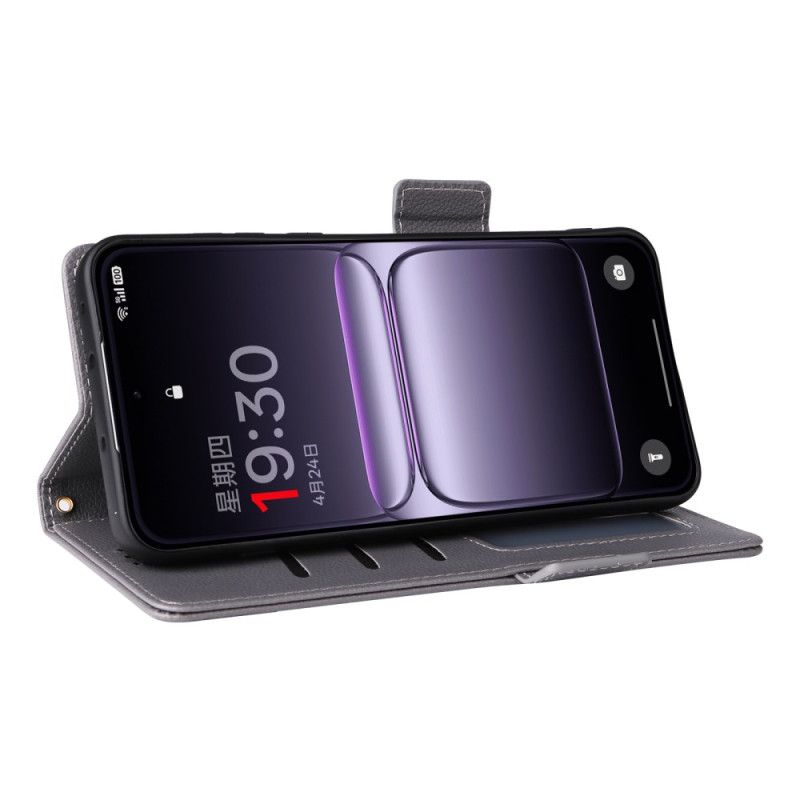 Kotelot Oneplus Nord 5 Teksturoitu Hihnalla Suojakuori