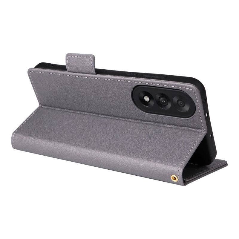 Kotelot Oneplus Nord 5 Teksturoitu Hihnalla Suojakuori