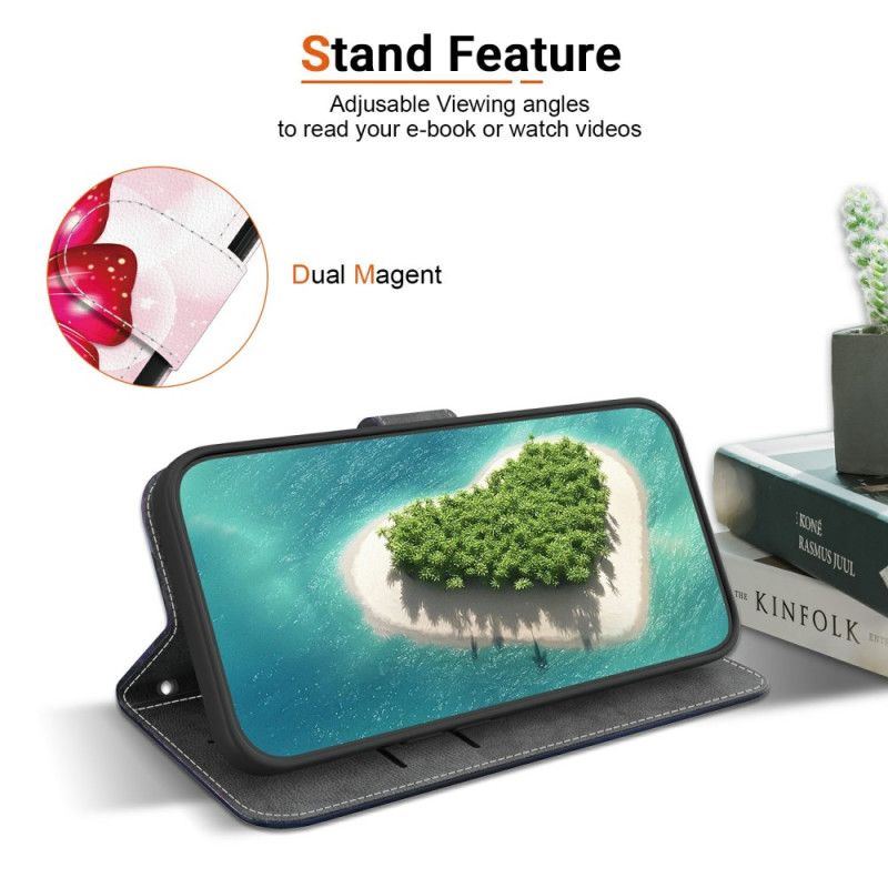 Kotelot Oneplus Nord 5 Vaaleanpunaisia Perhosia