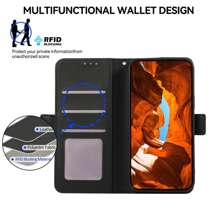 Kuori Oneplus Nord 5 Abeel Nahkainen Rfid-lompakko