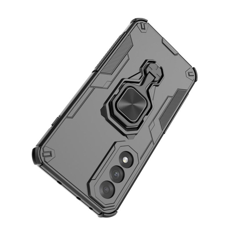 Kuori Oneplus Nord 5 Erittäin Kestävä Pyörivällä Jalustalla Suojakuori